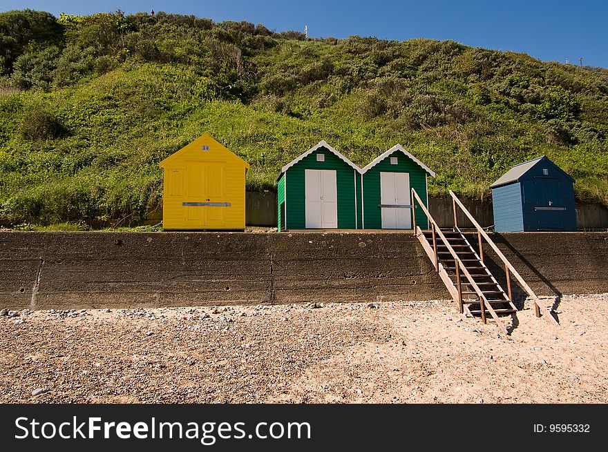 Cromer beach huts