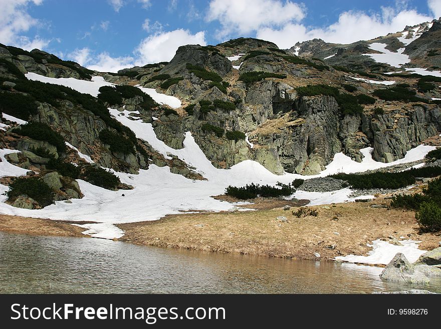 Beautiful mountain view (High Tatra, Slovakia)