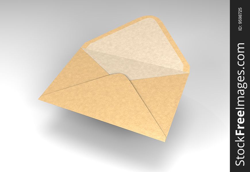 Floating Envelope For Mail