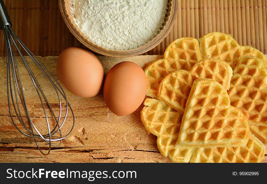Pizzelle, Dish, Waffle, Food