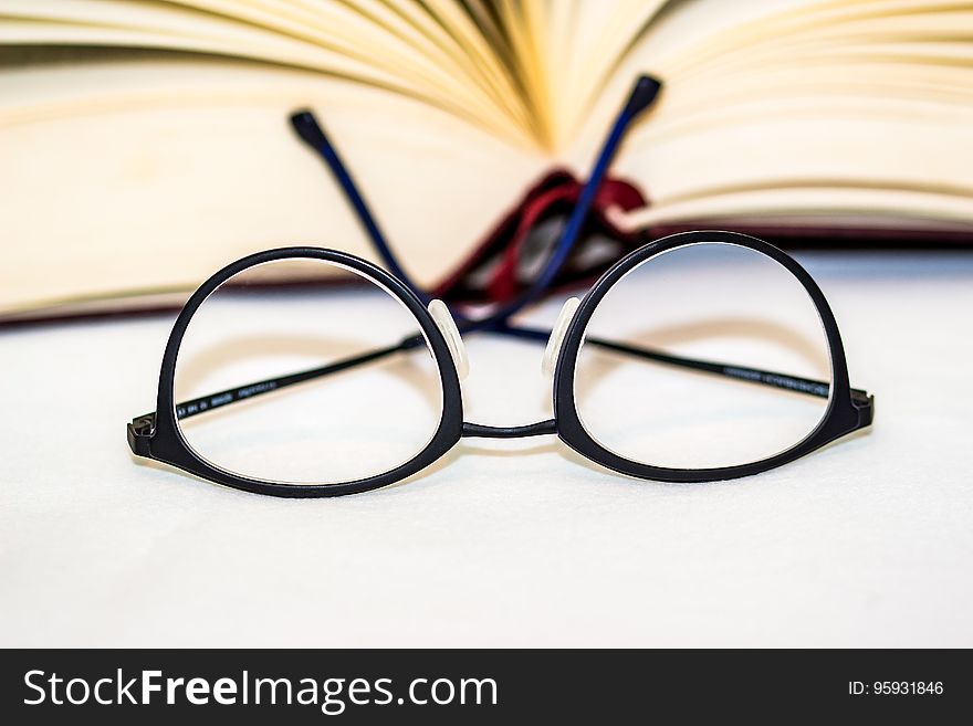 Eyeglasses With Book