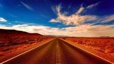 Free Road, Sky, Horizon, Ecosystem Stock Photography - 95965772