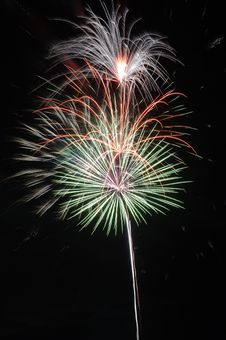 Fireworks III Stock Image Fireworks III Stock Image