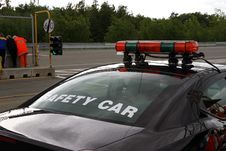 Circuit Safety Car Royalty Free Stock Photo Circuit Safety Car Royalty Free Stock Photo