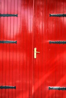 Red Door II Stock Photography Red Door II Stock Photography