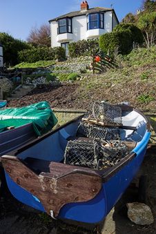 Fishermans Boat Stock Image Fishermans Boat Stock Image