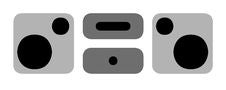Hi Fi Royalty Free Stock Photography Hi Fi Royalty Free Stock Photography