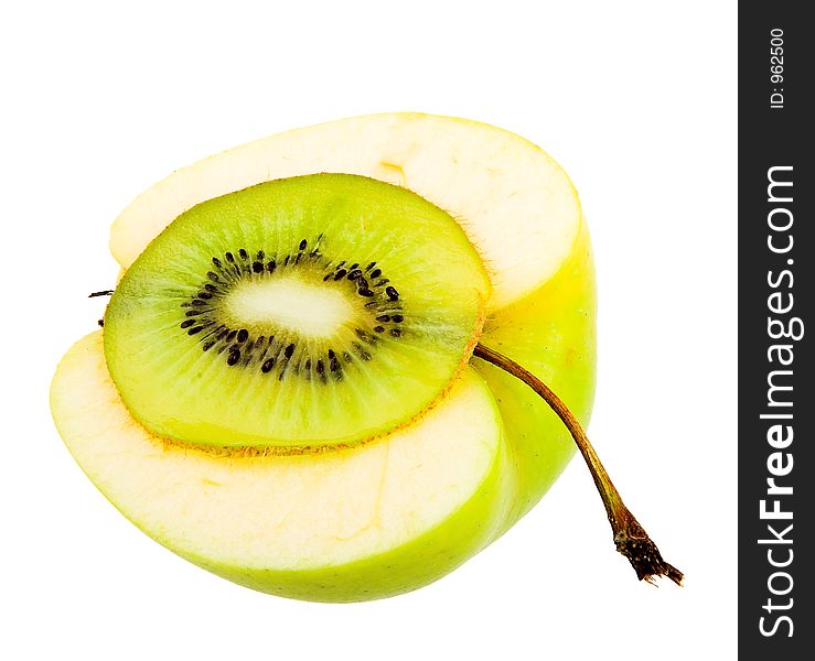 Apple and kiwi