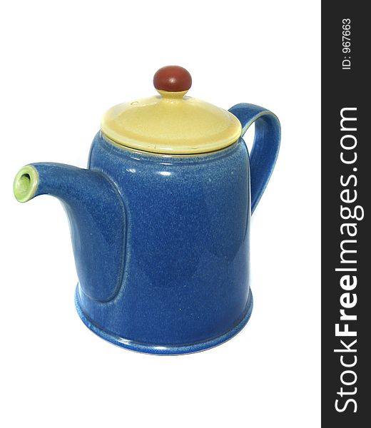 Teapot isolated