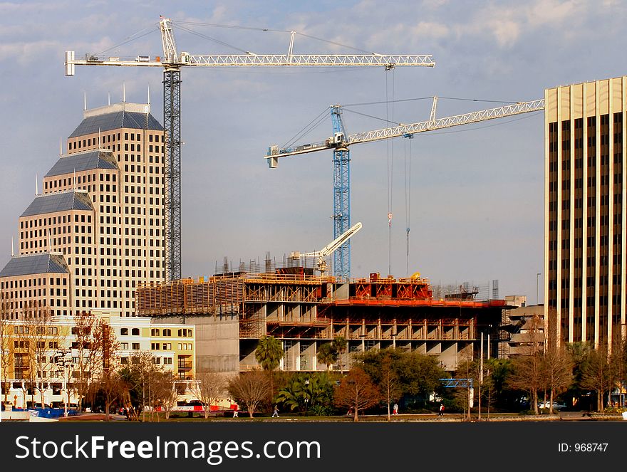 Downtown Construction In Orlando