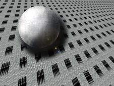 A Stone Sphere Rolls Stock Photos A Stone Sphere Rolls Stock Photos