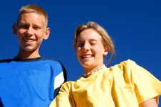 Brother And Sister Royalty Free Stock Image Brother And Sister Royalty Free Stock Image