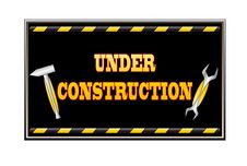 Under Construction Royalty Free Stock Photo
