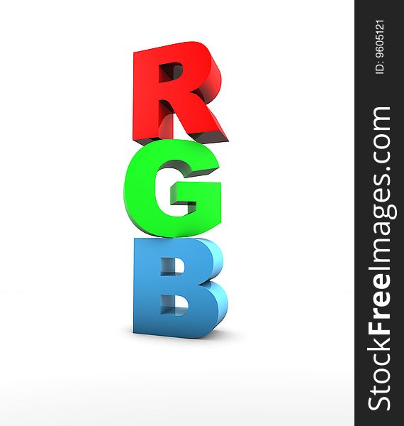 RGB Letters