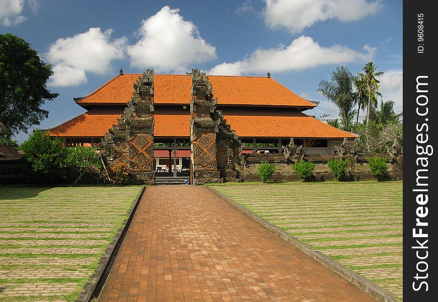 Bali temple (Indonesia old architecture)