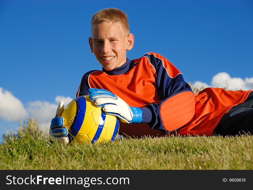 Young Goalie