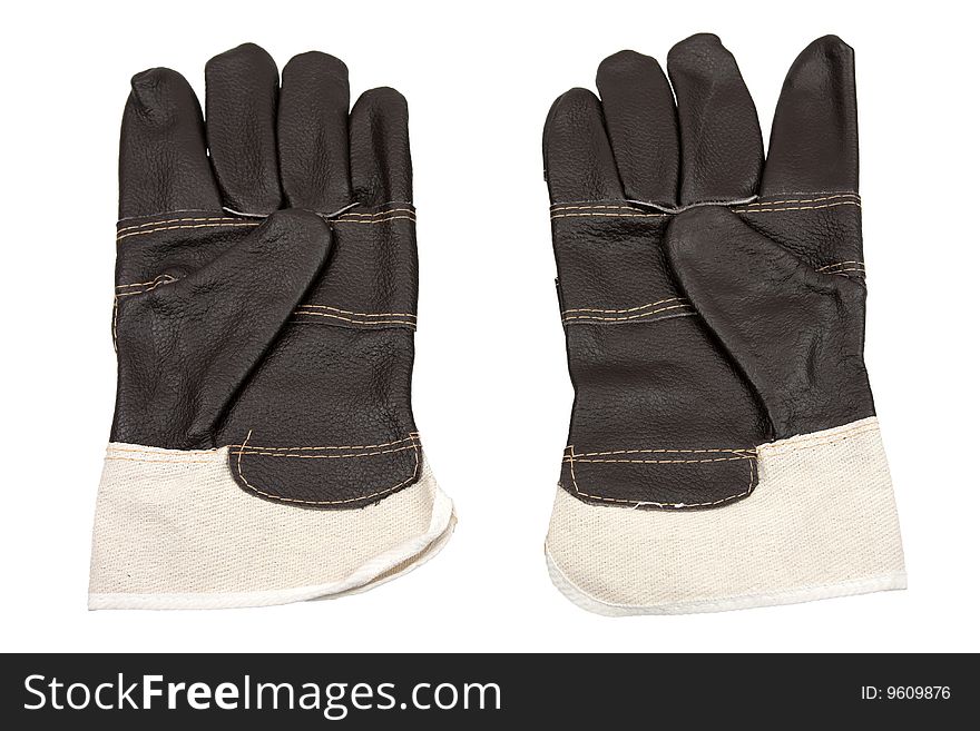 Gloves of handling for the big works. Gloves of handling for the big works