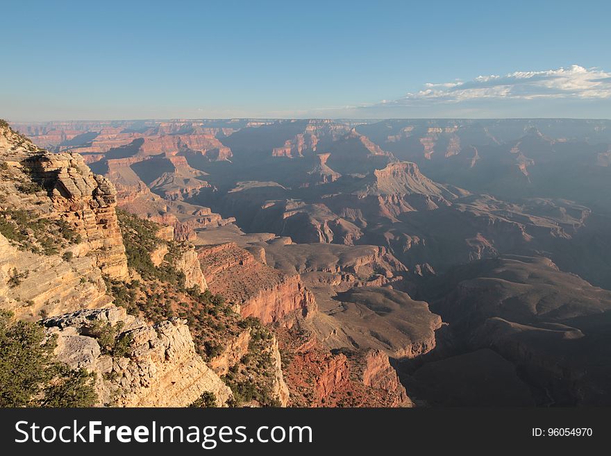 A panoramic view of the Grand Canyon, Arizona, USA. A panoramic view of the Grand Canyon, Arizona, USA.