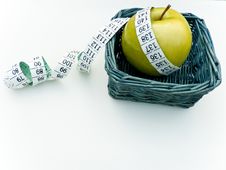 Granny Smith Apple Health Concept 3 Royalty Free Stock Images Granny Smith Apple Health Concept 3 Royalty Free Stock Images