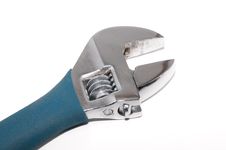 Wrench On White Royalty Free Stock Images