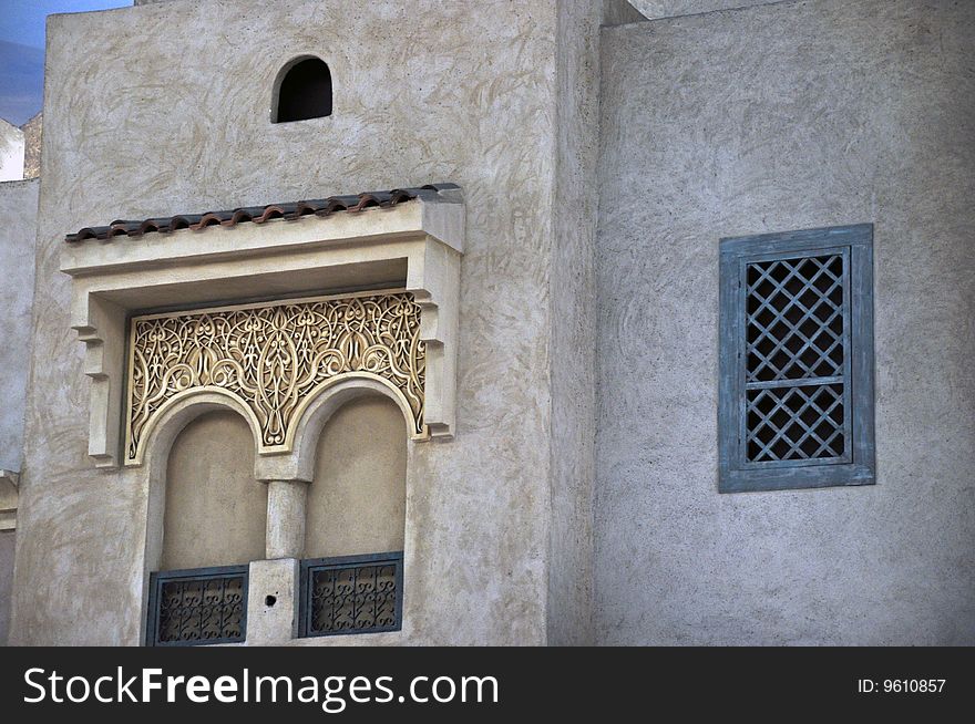 Old Arab Style windows