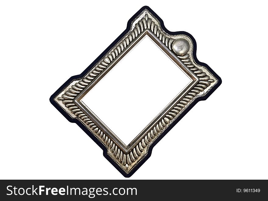 Tarnished Silver Picture Frame