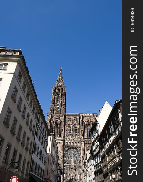 Cathedral In Strasbourg