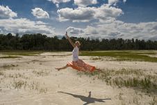 Dancing In Nature Royalty Free Stock Photos Dancing In Nature Royalty Free Stock Photos