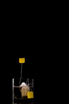 Tea Bag Splash Stock Photography Tea Bag Splash Stock Photography