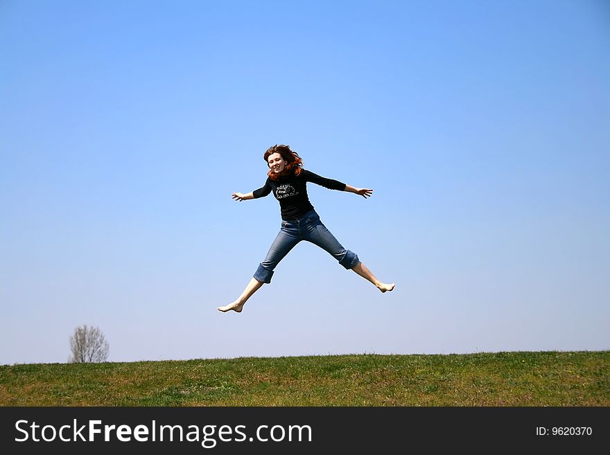 The Jumping Girl