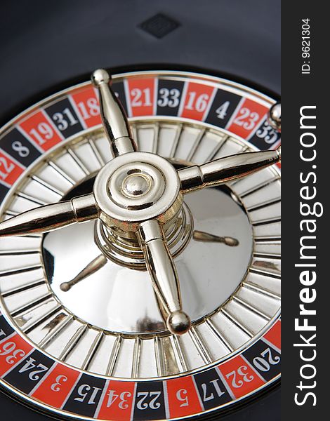 Roulette Wheel. Series of casino