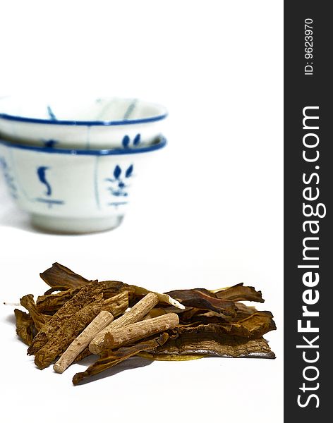 Multiple types of traditional Chinese Herbs. Multiple types of traditional Chinese Herbs