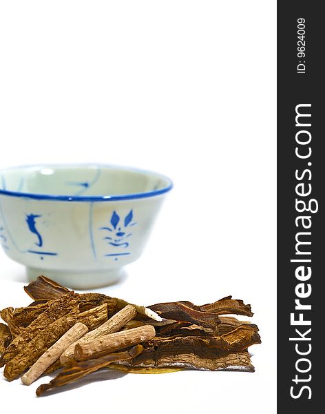 Multiple types of traditional Chinese Herbs. Multiple types of traditional Chinese Herbs