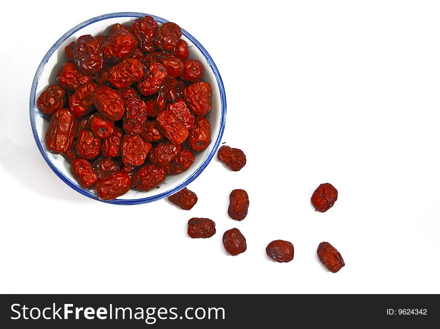 Traditional Chinese Herbs Red Jujube or HongZao. Traditional Chinese Herbs Red Jujube or HongZao