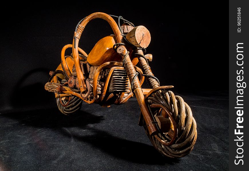 Wooden Motorcycle, Wood Model