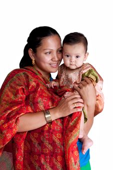 Mother And Child Stock Photo