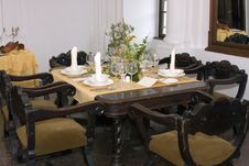 Chairs And Table Royalty Free Stock Photography Chairs And Table Royalty Free Stock Photography