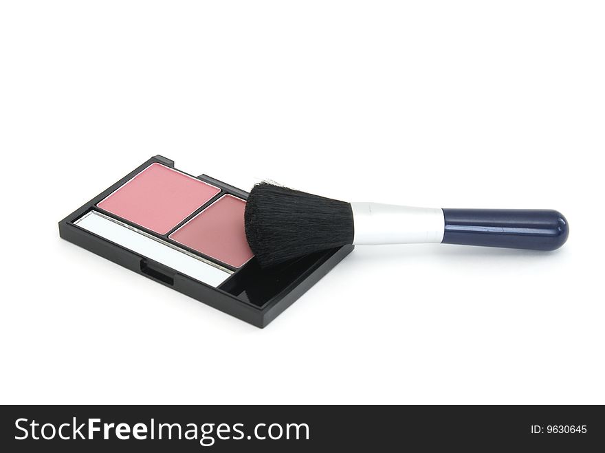 Blush Makeup And Brush