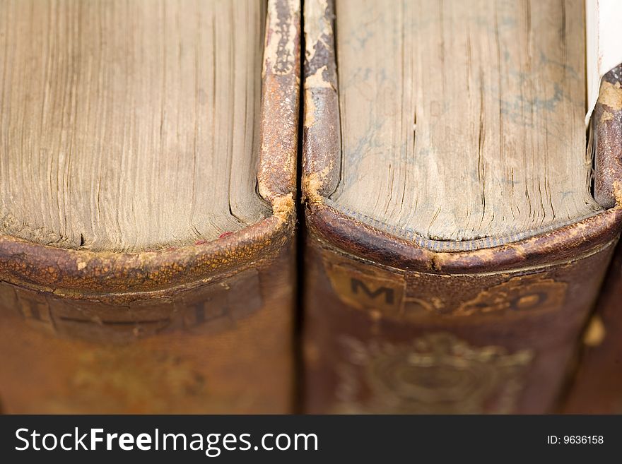 Old Books, Close Up