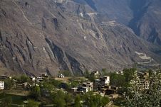 Village In Mountains Stock Photography Village In Mountains Stock Photography