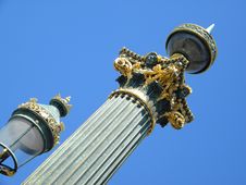 Lamppost, Paris Stock Photo Lamppost, Paris Stock Photo