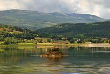 Lake In Mountains Royalty Free Stock Photo Lake In Mountains Royalty Free Stock Photo