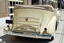 Luxury Vintage Car Rear Royalty Free Stock Image Luxury Vintage Car Rear Royalty Free Stock Image
