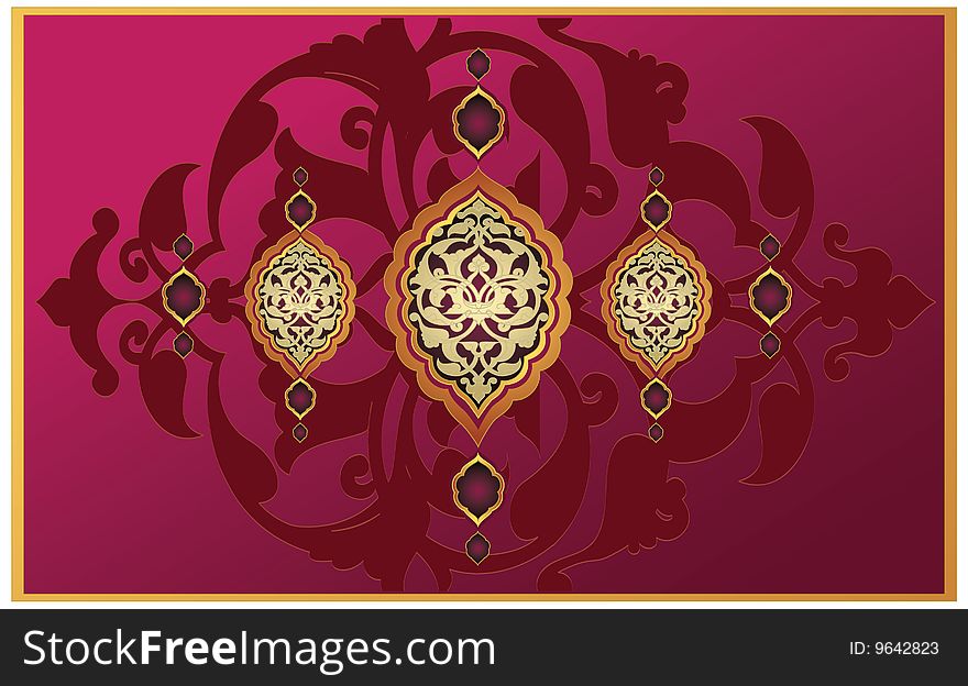 Antique Ottoman Gold Design