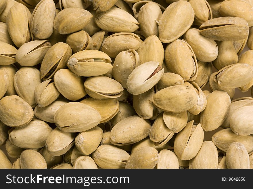 Shot of the pistachios background