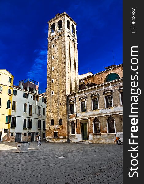 Old church in Venice, Italy