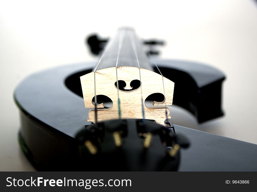 A black electronic Violin to Rock hard