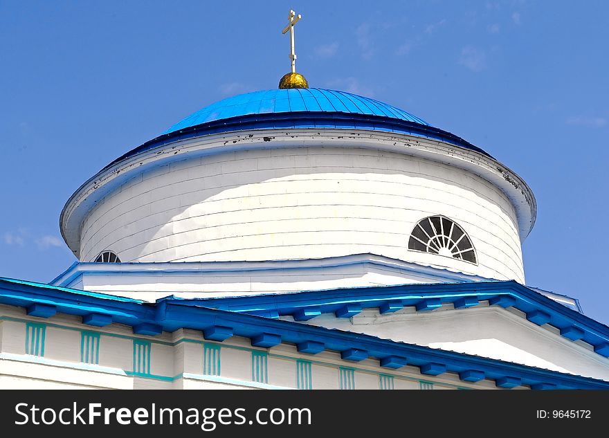 The Church of Our Lady of Georgia in the Virgin Monastery of Raifa, Kazan, Russia