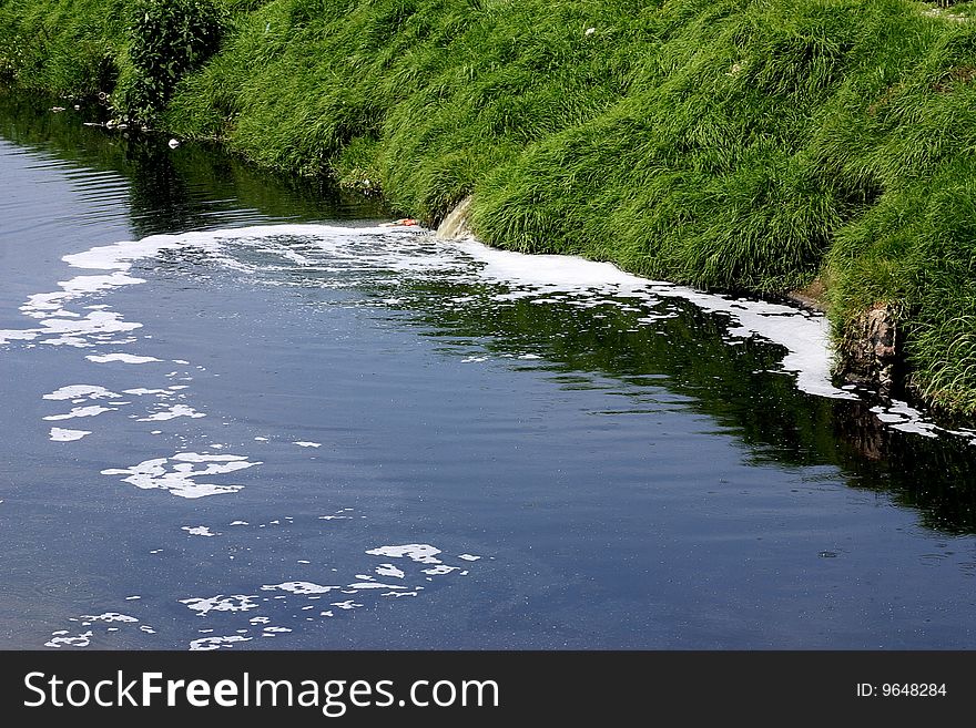 Pollution in the central area of Mexico