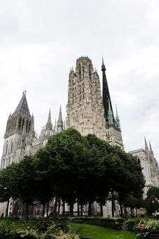Great Church Building With Gothic Tower Stock Images Great Church Building With Gothic Tower Stock Images